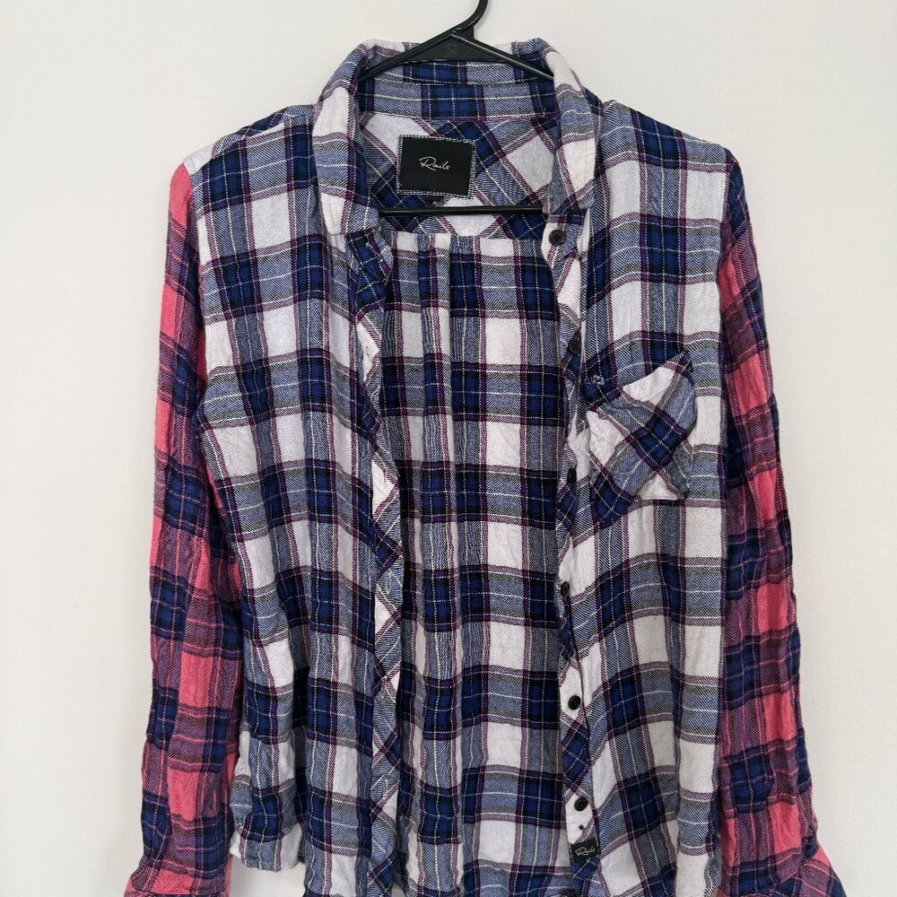 Rails button up flannel- Size small